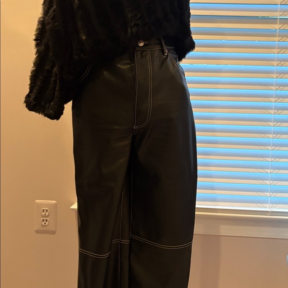 Free People Black Boot Cut Pants
